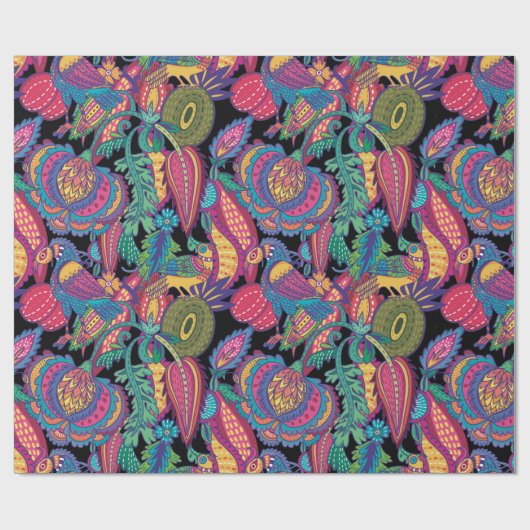 Dekorativ Geschenkpapier (Flach)