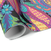 Dekorativ Geschenkpapier (Rolleneckpunkt)