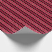 Dekorativ gestreift geschenkpapier (Ecke)