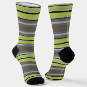 Dekorativ gestreift Socken (Gewinkelt)