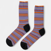 Dekorativ gestreift Socken (Linkes Detail)