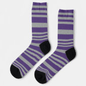 Dekorativ gestreift socken (Linkes Detail)