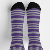 Dekorativ gestreift socken (Oben)