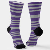 Dekorativ gestreift socken (Gewinkelt)