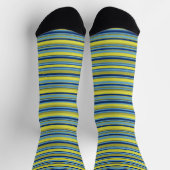 Dekorativ gestreift Socken (Oben)