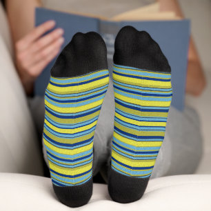 Dekorativ gestreift Socken