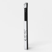 dekorativ, grau Case-Mate iPhone hülle (Hinten/Links)