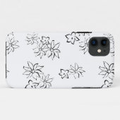 dekorativ, grau Case-Mate iPhone hülle (Rückseite (Horizontal))