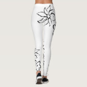 dekorativ, grau leggings (Rückseite)
