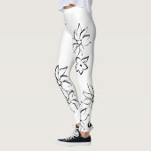 dekorativ, grau leggings (Links)