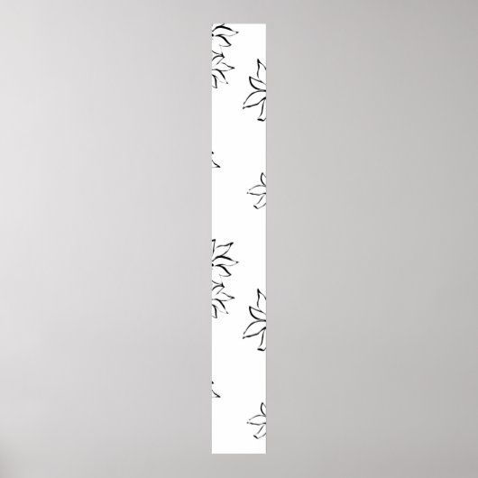 dekorativ, grau poster (Vorne)