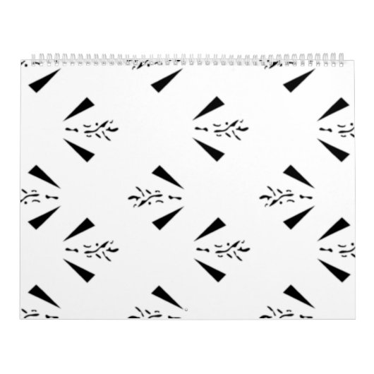 Dekorativ, karkohlegrau kalender (Titelbild)