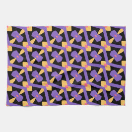 Dekorativ Lila Geschirrtuch