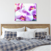 Dekorativ Moderne, stilvolle Orchideen Leinwanddruck (Insitu (Schlafzimmer))