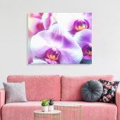 Dekorativ Moderne, stilvolle Orchideen Leinwanddruck (Insitu (Wohnzimmer))