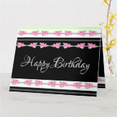 Dekorativ Modernes Blumenmuster Karte (Gelbe Blume)