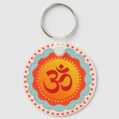 Dekorativ Om Schlüsselanhänger (Rückseite)