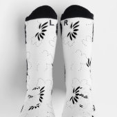 Dekorativ, rauchfrei socken (Oben)