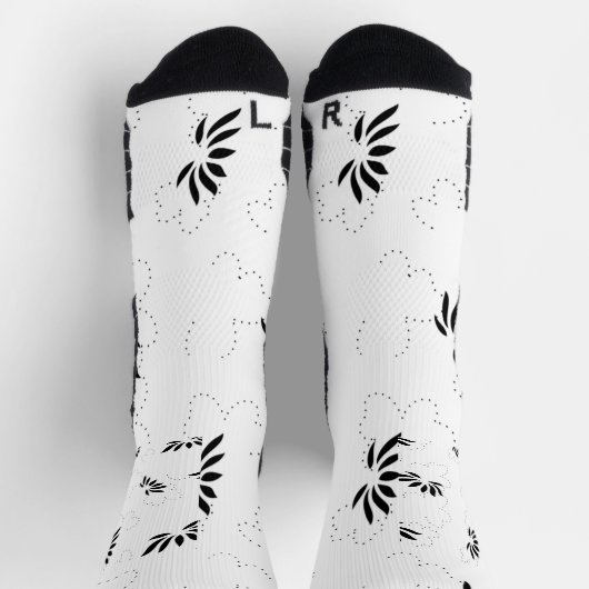 Dekorativ, rauchfrei socken (Oben)