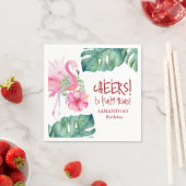Dekorativ rosa Flamingo Papier Napkins Serviette (Beispiel)