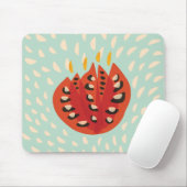 Dekorativ Schönes Abstraktes Tulip-Muster Mousepad (Mit Mouse)