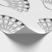 Dekorativ Seashell Geschenkpapier