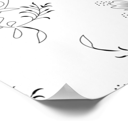 Dekorativ, Soapstone, Bianca Poster (Ecke)