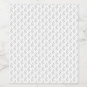 Dekorativ, Soapstone, Bianca Weinetikett (Einzelnes Label)