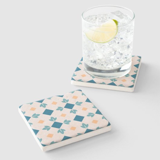 dekorativ steinuntersetzer (Seitenansicht)