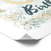 dekorativ Vintag phantastisch 70. Geburtstag Poster (Ecke)