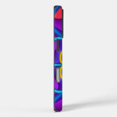 Dekorative abstrakte Blume Case-Mate iPhone Hülle (Rückseite / Rechts)