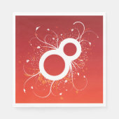 Dekorative Aight Paper Napkins Serviette (Vorderseite)