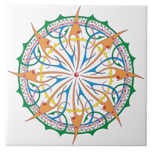 Dekorative Akzent Tile (W) Fliese (Vorderseite)