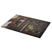 Dekorative Altwerkzeuge Glasschneider 15"x11" Schneidebrett (Ecke)