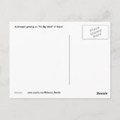 Dekorative Ananas in Hawaii Postkarte (Rückseite)