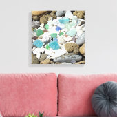 Dekorative Art Leinwand Beach Sea Glasfossilien (Insitu (Wohnzimmer))