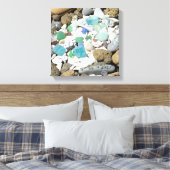 Dekorative Art Leinwand Beach Sea Glasfossilien (Insitu (Schlafzimmer))