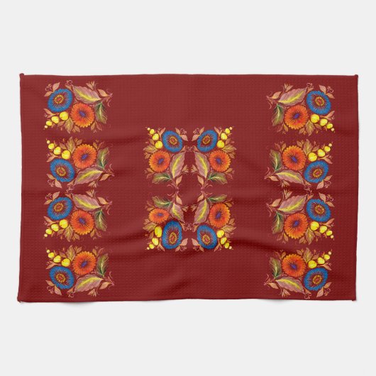 Dekorative Astern Geschirrtuch (Horizontal)