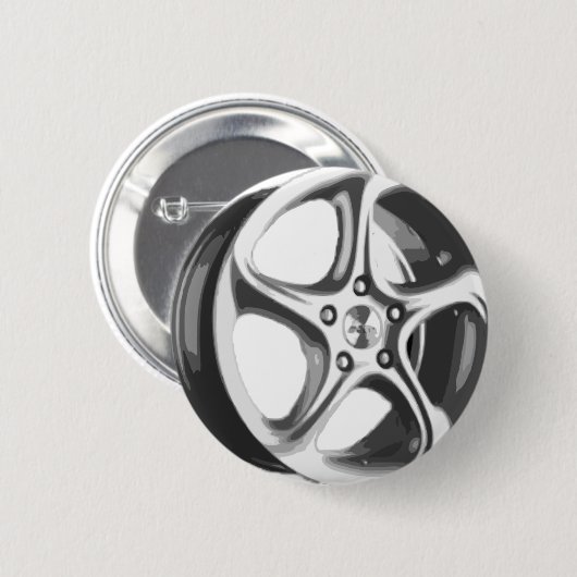 Dekorative Auto-Kante Button (Vorne & Hinten)