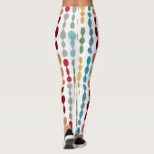 Dekorative Barbell Leggings (Rückseite)