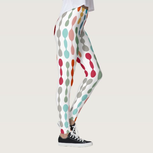 Dekorative Barbell Leggings (Rechts)