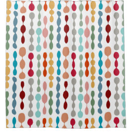 Dekorative Barbells Duschvorhang