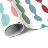 Dekorative Barbells Geschenkpapier (Rolleneckpunkt)