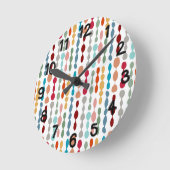 Dekorative Barbells Runde Wanduhr (Winkel)