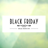 Dekorative Black Friday Sale Fensteraufkleber (Blatt 3)