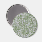 Dekorative Blume 11 Magnet (Vorderseite/Rückseite)