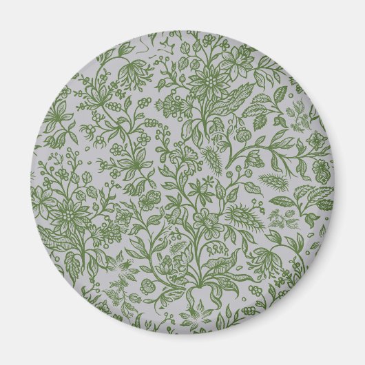 Dekorative Blume 11 Magnet (Vorne)