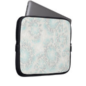 Dekorative Blume 14 Laptopschutzhülle (Vorne Rechts)
