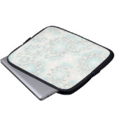 Dekorative Blume 14 Laptopschutzhülle (Vorne Knopf)
