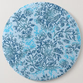 Dekorative Blume 15 Button (Vorderseite)